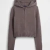 Pull à capuche et fermeture éclair CashSoft
