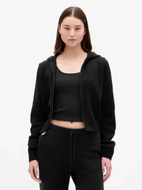 Pull à capuche zippé CashSoft