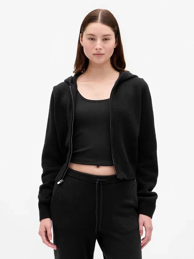 Pull à capuche zippé CashSoft
