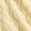 Pull à capuche zippé en maille torsadée pour enfant