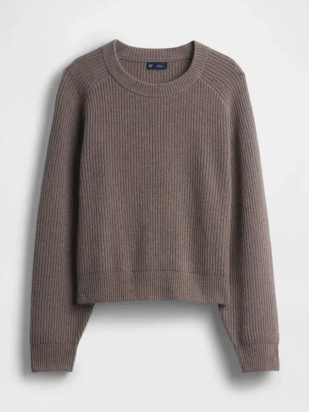 Pull CashSoft à mailles Shaker, coupe décontractée