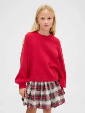 Pull à col rond CashSoft pour enfant
