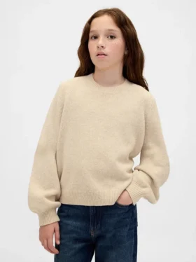 Pull à col rond CashSoft pour enfant