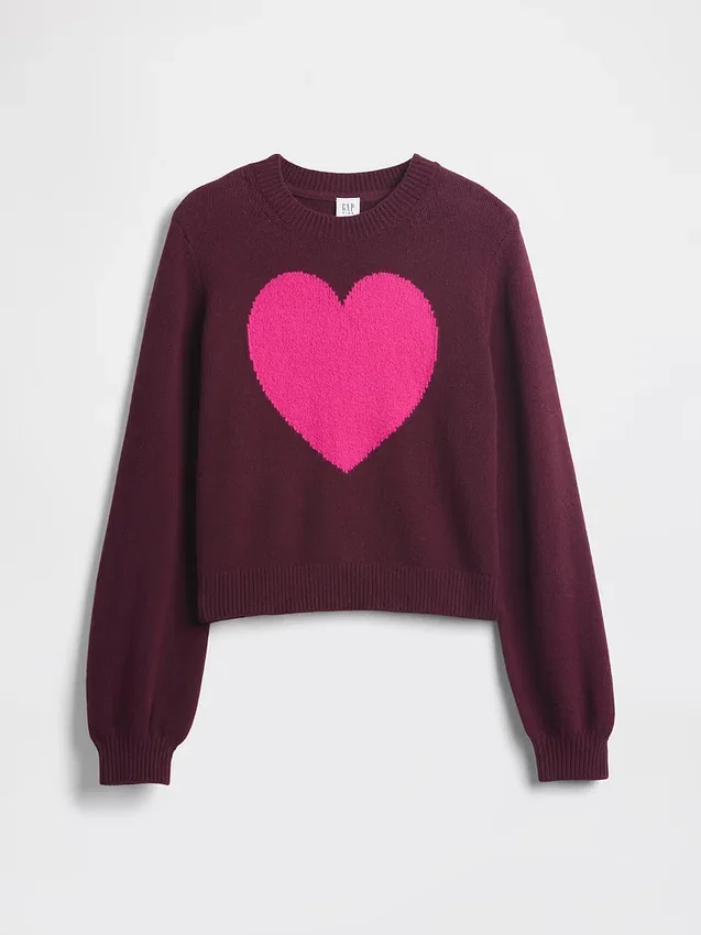 Pull à col rond CashSoft pour enfant