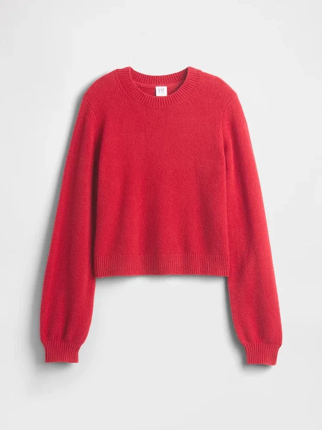 Pull à col rond CashSoft pour enfant