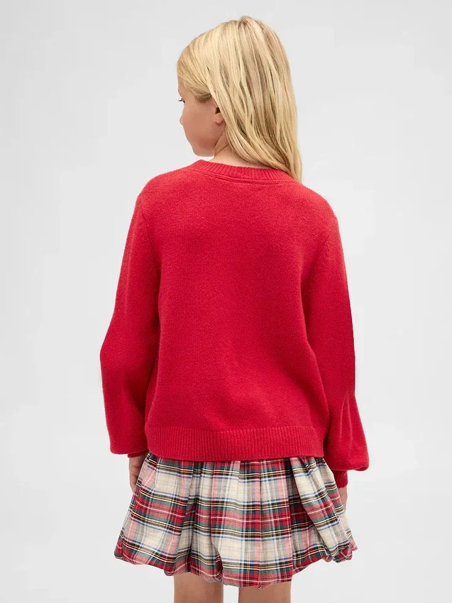 Pull à col rond CashSoft pour enfant