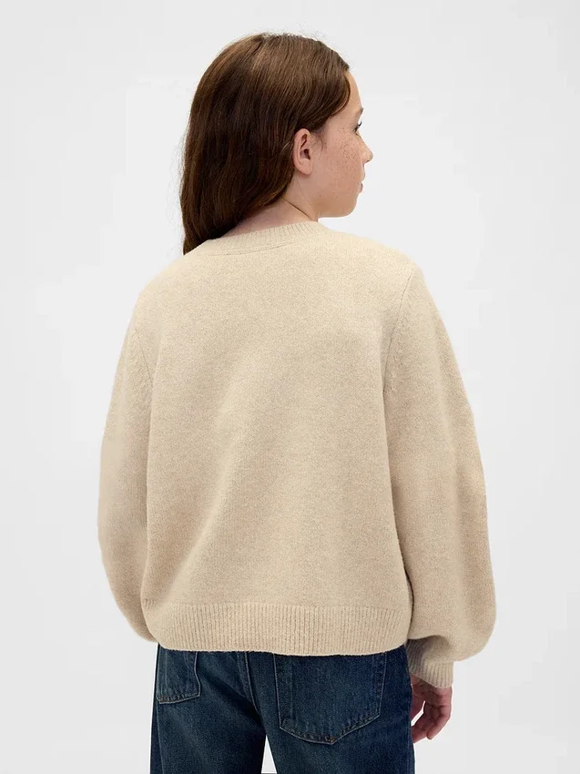 Pull à col rond CashSoft pour enfant