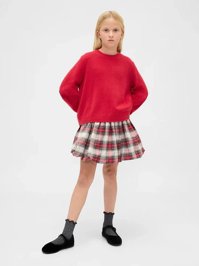 Pull à col rond CashSoft pour enfant
