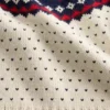 Pull à col rond et manches raglan en mélange de coton