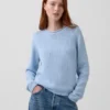 Pull à col roulé 100 % coton