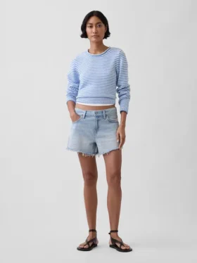 Pull à col roulé 100 % coton