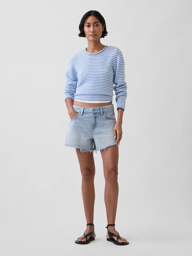 Pull à col roulé 100 % coton