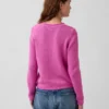 Pull à col roulé 100 % coton