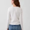 Pull à col roulé 100 % coton