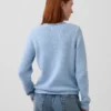 Pull à col roulé 100 % coton