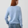 Pull à col roulé 100 % coton