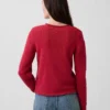 Pull à col roulé 100 % coton