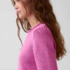 Pull à col roulé 100 % coton
