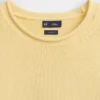 Pull à col roulé 100 % coton
