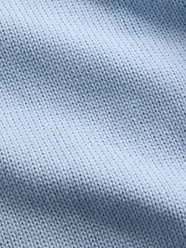Pull à col roulé 100 % coton