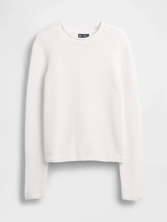 Pull à col roulé 100 % coton