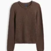 Pull à col roulé 100 % coton