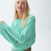 Pull à col roulé 100 % coton