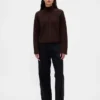 Pull à col roulé CashSoft en maille « shaker »