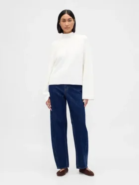 Pull à col roulé CashSoft en maille « shaker »
