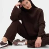 Pull à col roulé CashSoft en maille « shaker »
