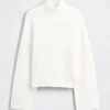 Pull à col roulé CashSoft en maille « shaker »