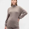 Pull à col roulé CashSoft pour femmes enceintes