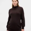 Pull à col roulé CashSoft pour femmes enceintes