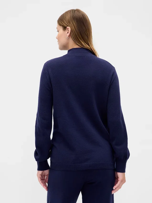 Pull à col roulé CashSoft pour femmes enceintes