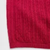 Pull à col roulé en maille pointelle