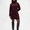 Pull à col roulé en maille pointelle CashSoft