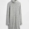 Pull à col roulé en maille pointelle CashSoft