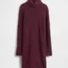 Pull à col roulé en maille pointelle CashSoft