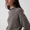 Pull à col roulé oversize 100 % coton