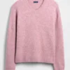 Pull court ample à col en V