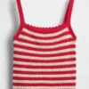 Pull court en coton 100 % au point de crochet