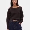 Pull court à manches lanternes extensible CashSoft