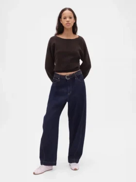 Pull court à manches lanternes extensible CashSoft