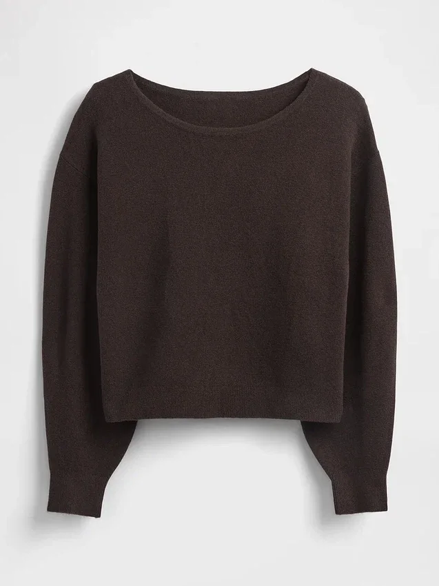 Pull court à manches lanternes extensible CashSoft