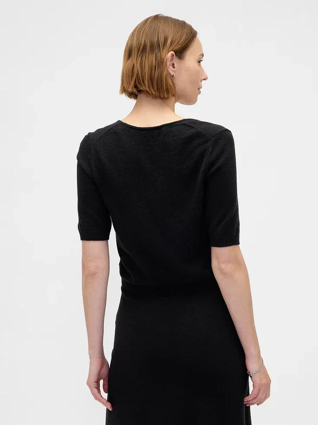 Pull court à manches trois-quarts CashSoft