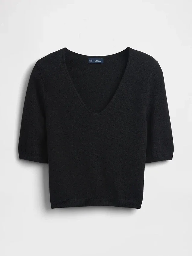 Pull court à manches trois-quarts CashSoft
