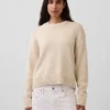Pull court oversize 100 % coton