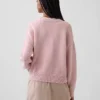 Pull court oversize 100 % coton