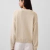 Pull court oversize 100 % coton