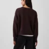 Pull court oversize 100 % coton